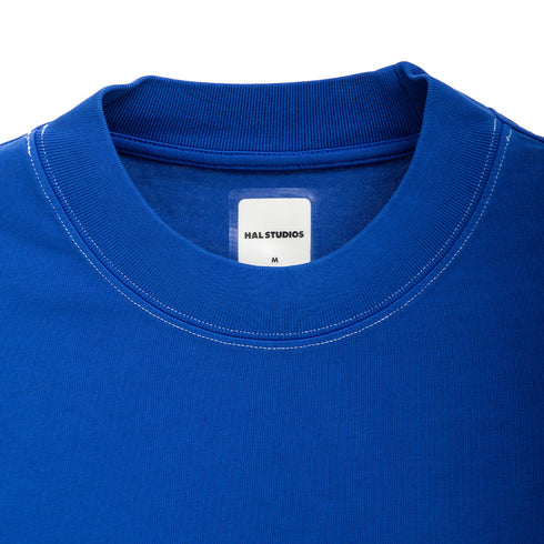 Hal Studios Micro Logo T-Shirt Cobalt HS_MLT_SS24 Degli Uberti
